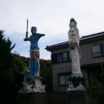 謎の巨大コンクリート像/銚子「長崎の巨大像」