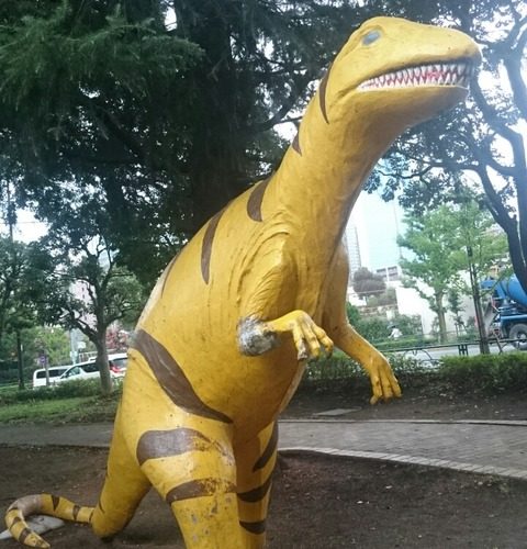 品川区/恐竜のいる町「子供の森公園」a.k.a.恐竜公園
