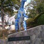 【流山】恐竜のいる街…流山市コミュニティ第2児童公園 a.k.a.怪獣公園