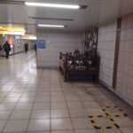 有楽町駅地下コンコースに30年以上巣くう狸…ぽん太の広場…